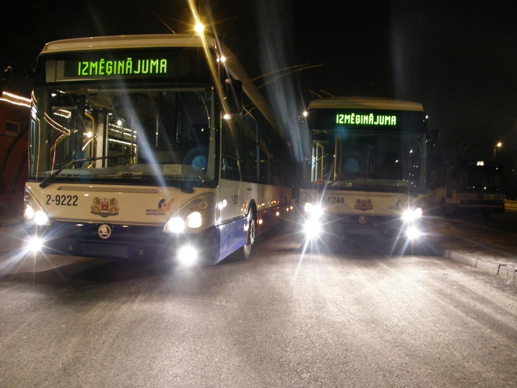Рига, Škoda 24Tr Irisbus Citelis № 2-9222; Рига, Škoda 24Tr Irisbus Citelis № 2-9244