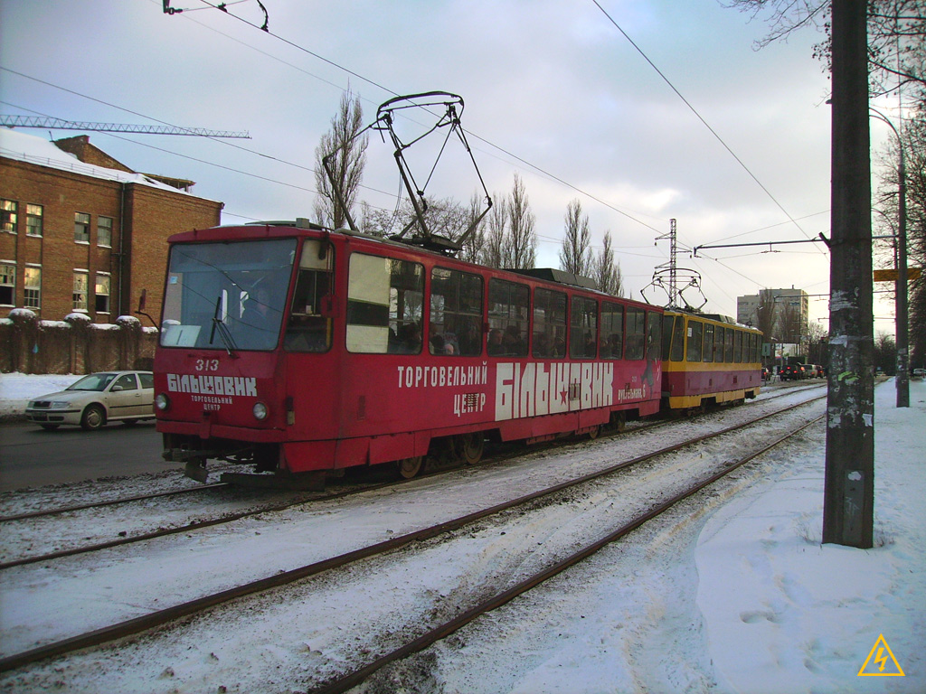 Киев, Tatra T6B5SU № 313
