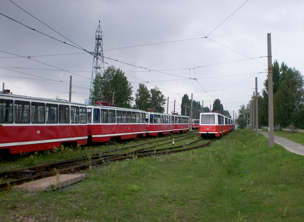 Мозырь, 71-605 (КТМ-5М3) № 032; Мозырь — Линии и инфраструктура