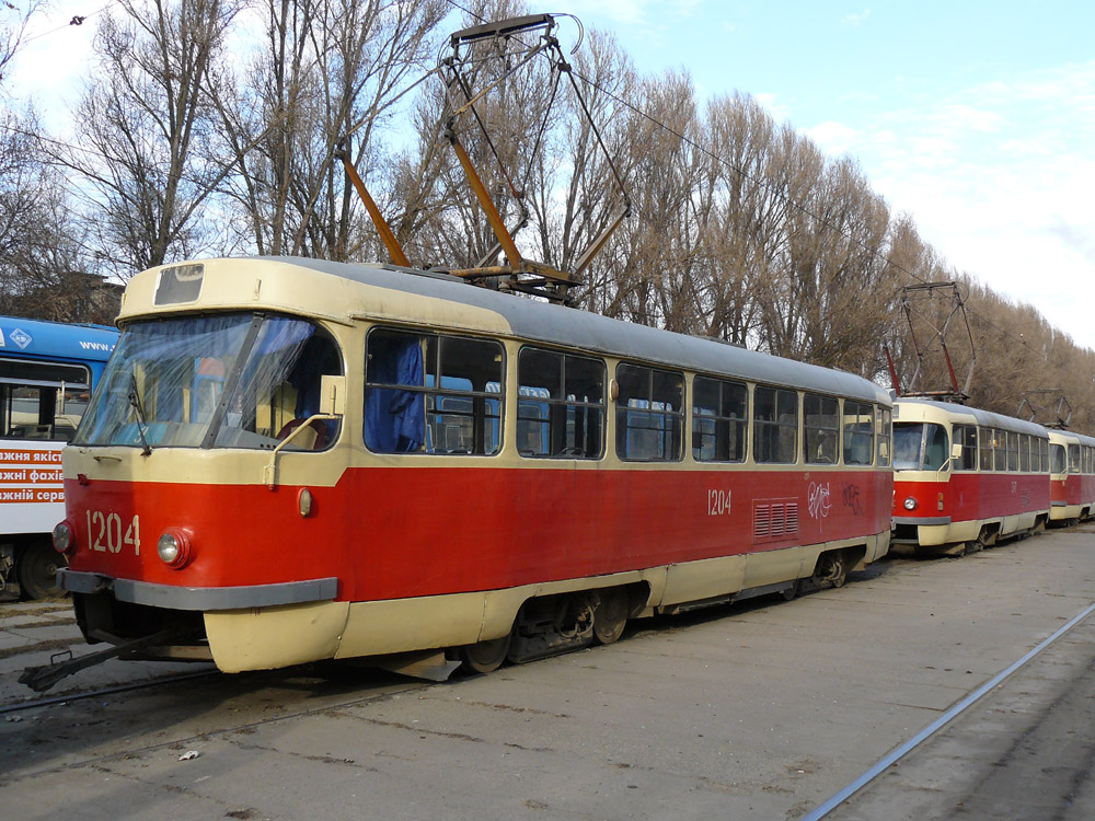 Днепр, Tatra T3SU № 1204