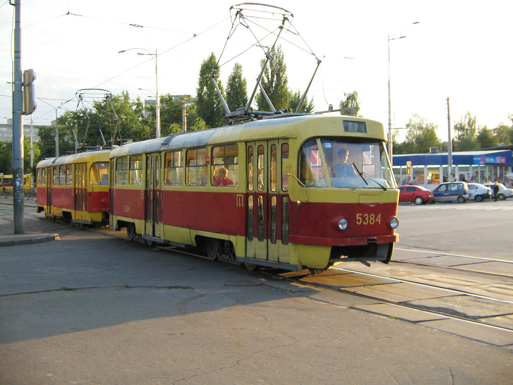 Киев, Tatra T3SU № 5384