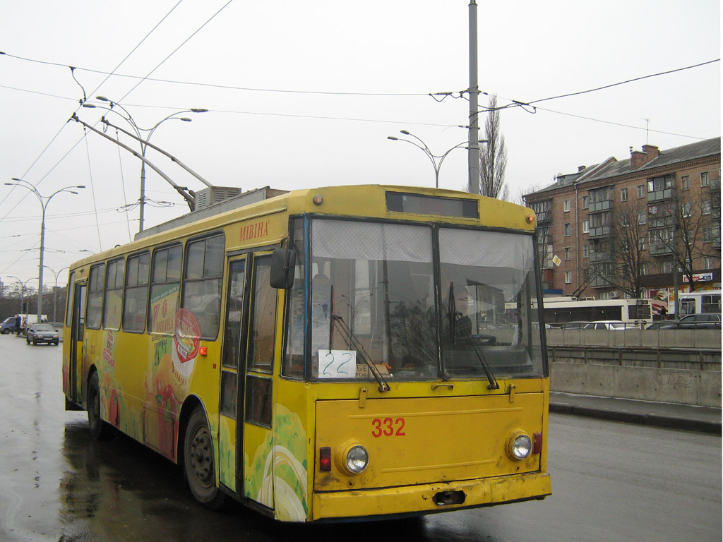 Киев, Škoda 14Tr04 № 332