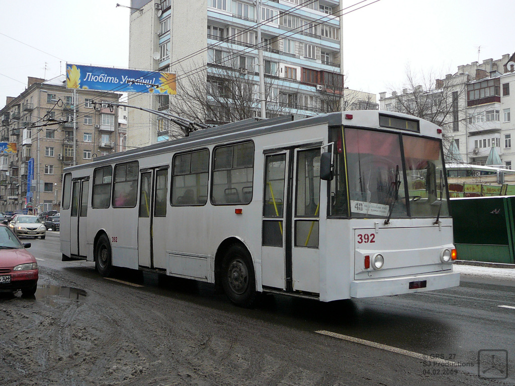 Киев, Škoda 14Tr02/6 № 392