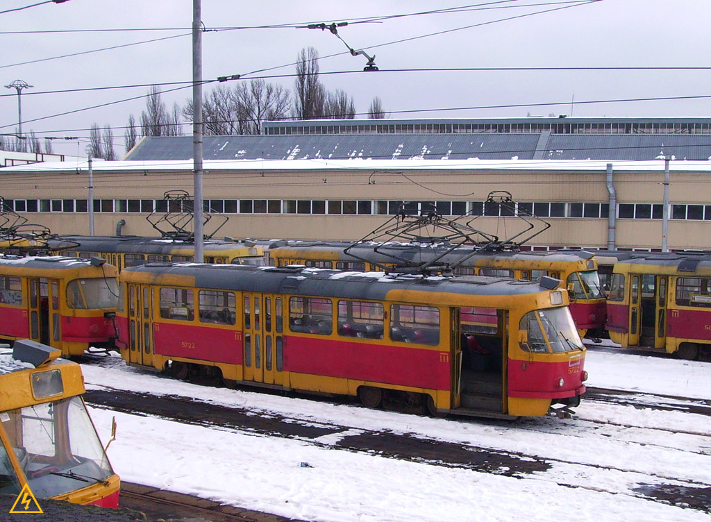 Киев, Tatra T3SU № 5722