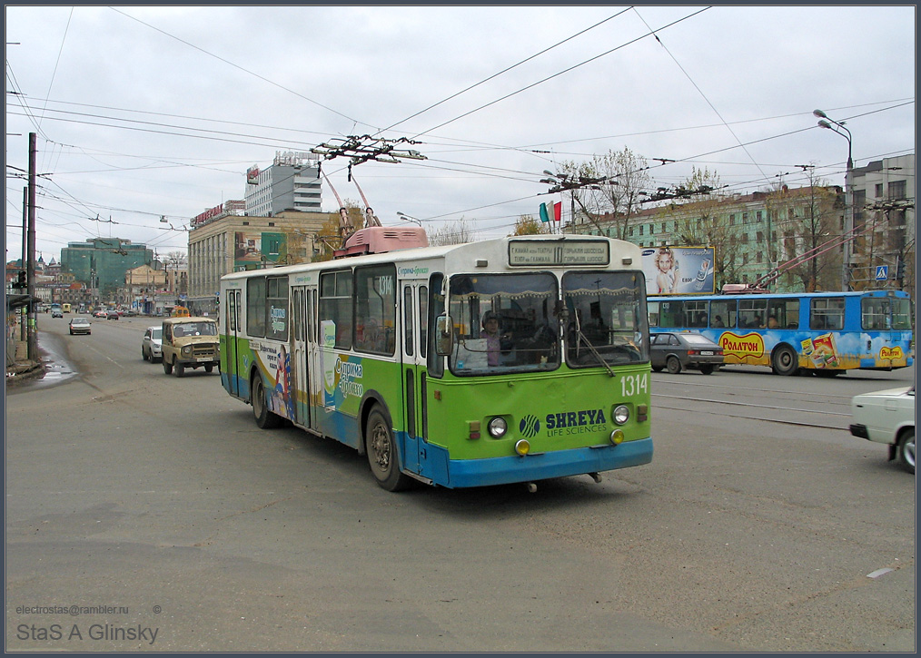 Казань, ЗиУ-682В № 1314