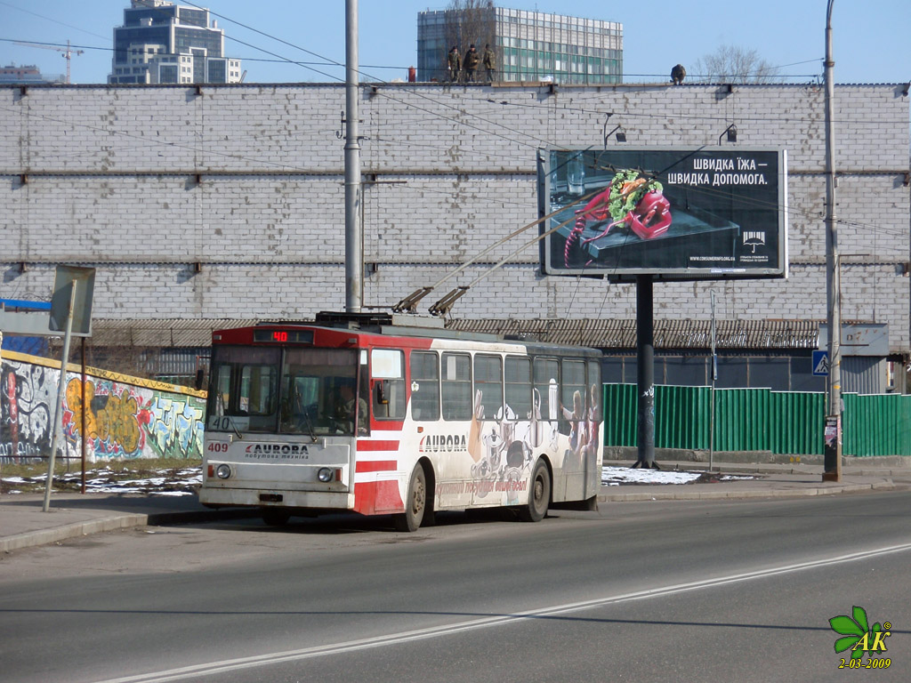 Киев, Škoda 14Tr02/6 № 409