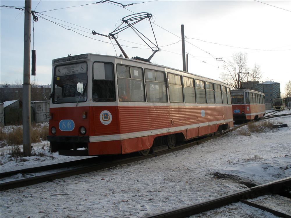 Омск, 71-605 (КТМ-5М3) № 86