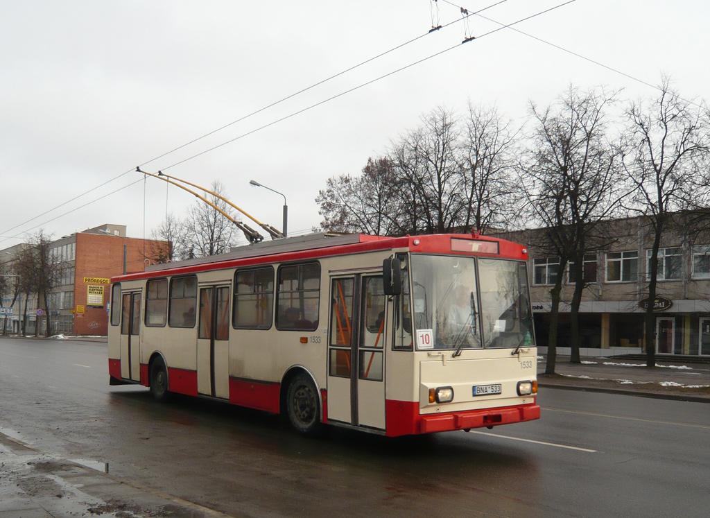 Вильнюс, Škoda 14Tr89/6 № 1533