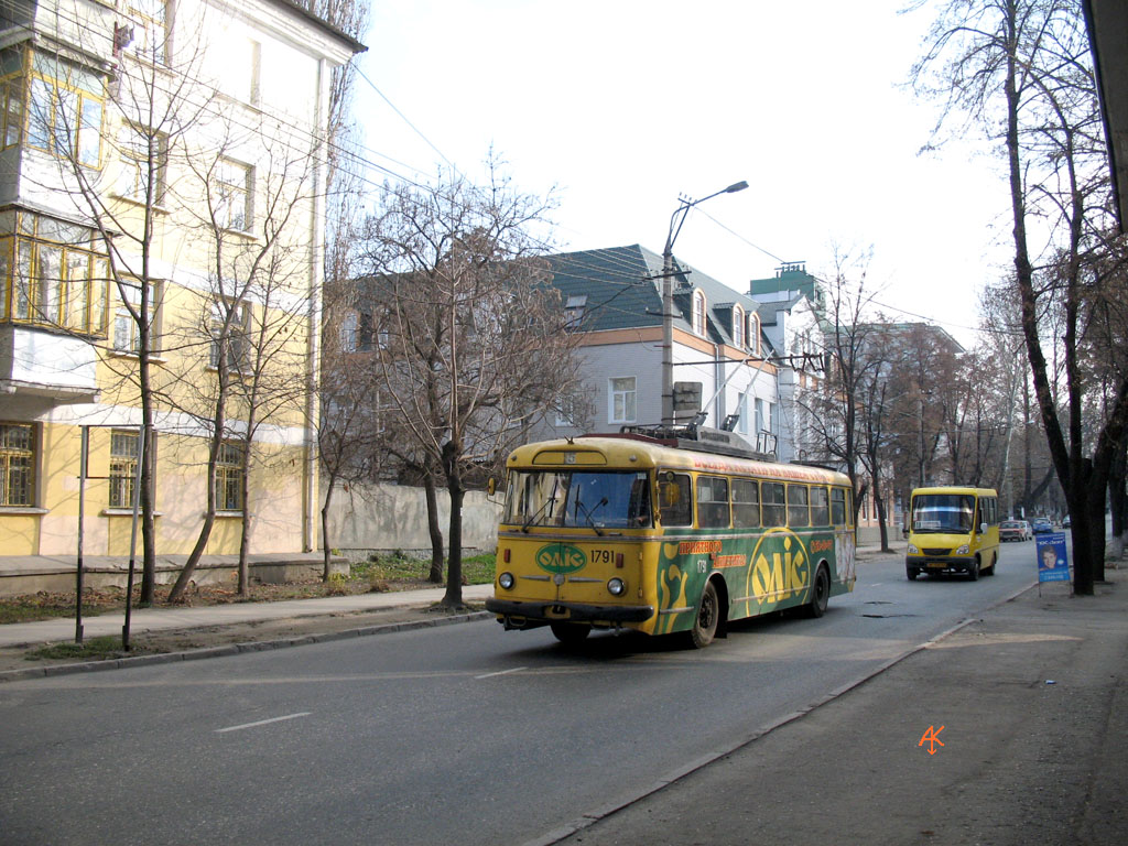 Крымский троллейбус, Škoda 9TrH29 № 1791