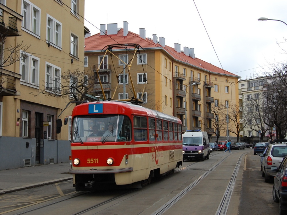 Прага, Tatra T3 № 5511