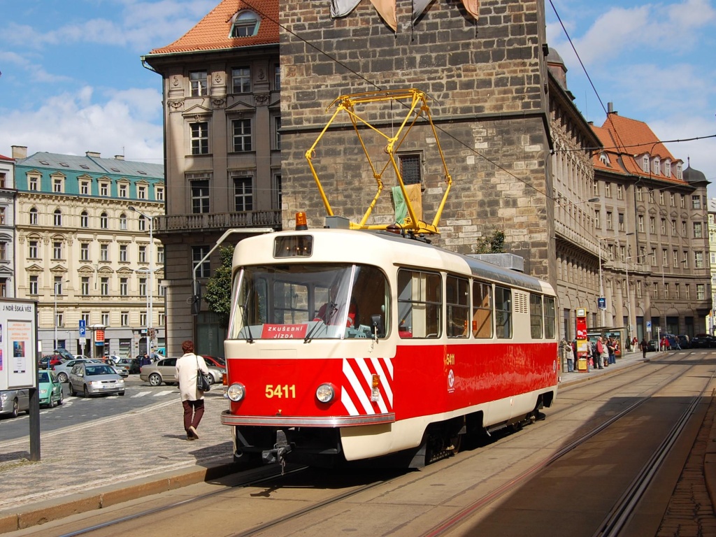 Прага, Tatra T3M № 5411 Прага, Tatra T3M № 5411