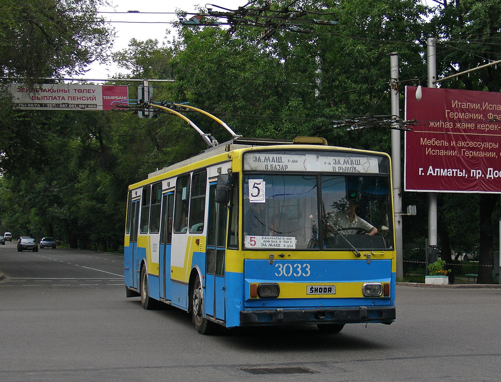 Алматы, Škoda 14Tr13/6M № 3033