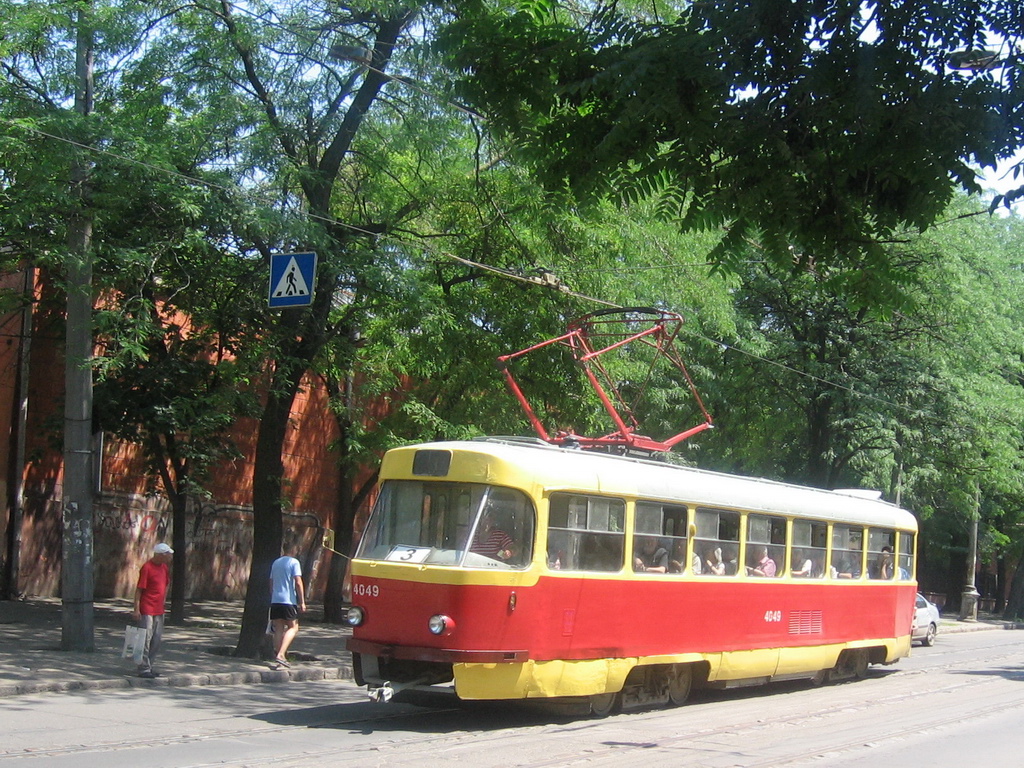 Одесса, Tatra T3SU № 4049