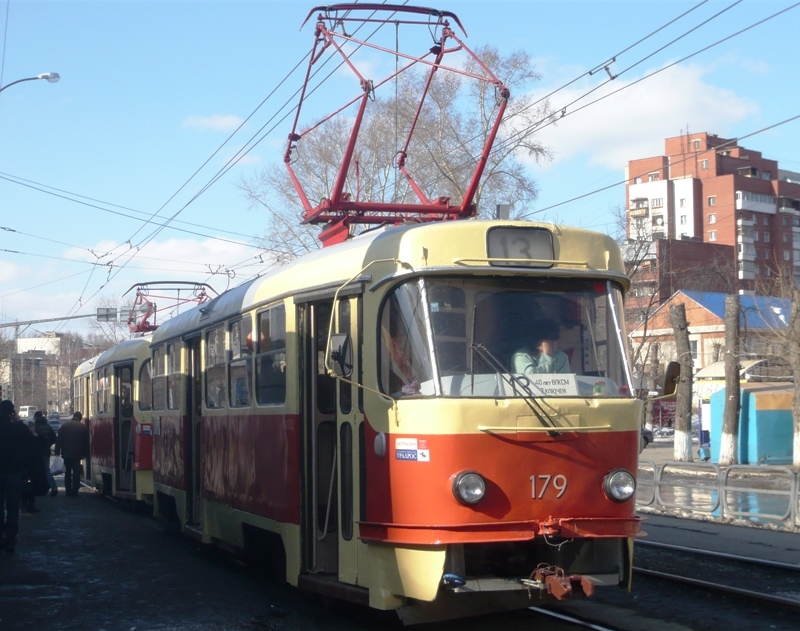 Екатеринбург, Tatra T3SU № 179