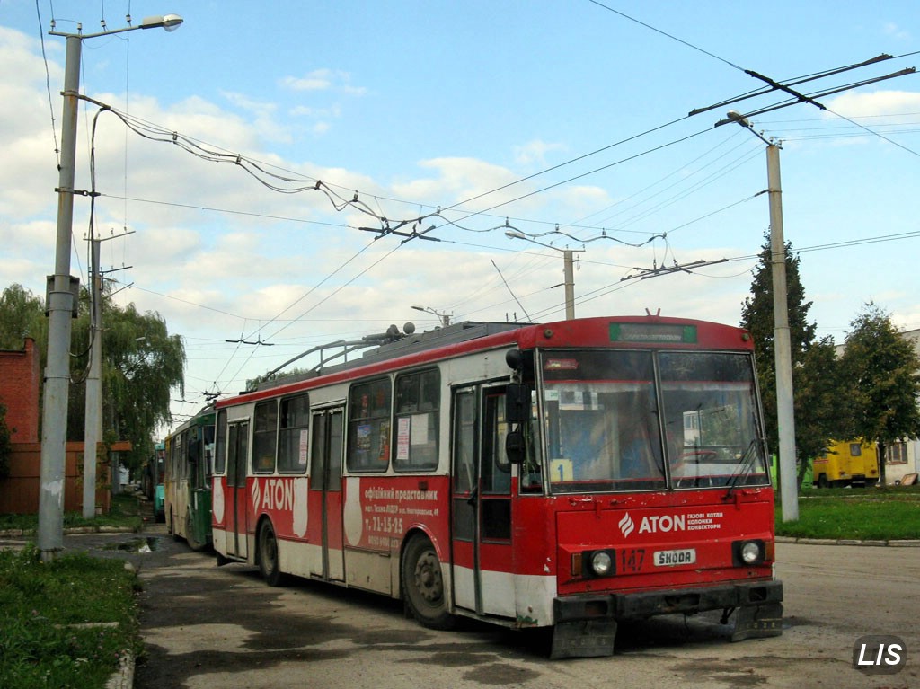 Ивано-Франковск, Škoda 14Tr02/6 № 147