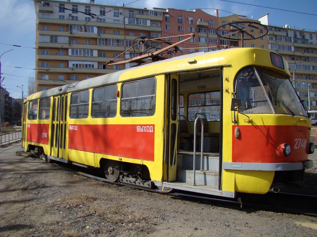 Волгоград, Tatra T3SU № 2740