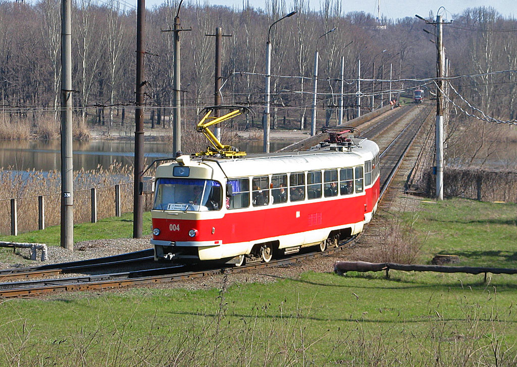 Кривой Рог, Tatra T3R.P № 004
