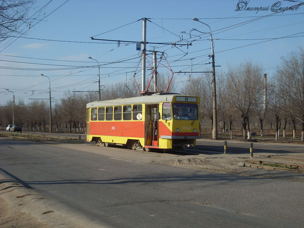 Волгоград, Tatra T3SU мод. ВЗСМ № 3004