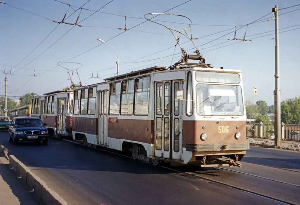 Архангельск, 71-132 (ЛМ-93) № 506; Архангельск — Старые фотографии (1992-2000)