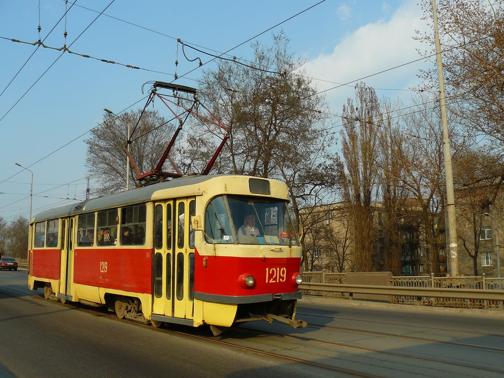 Днепр, Tatra T3SU № 1219