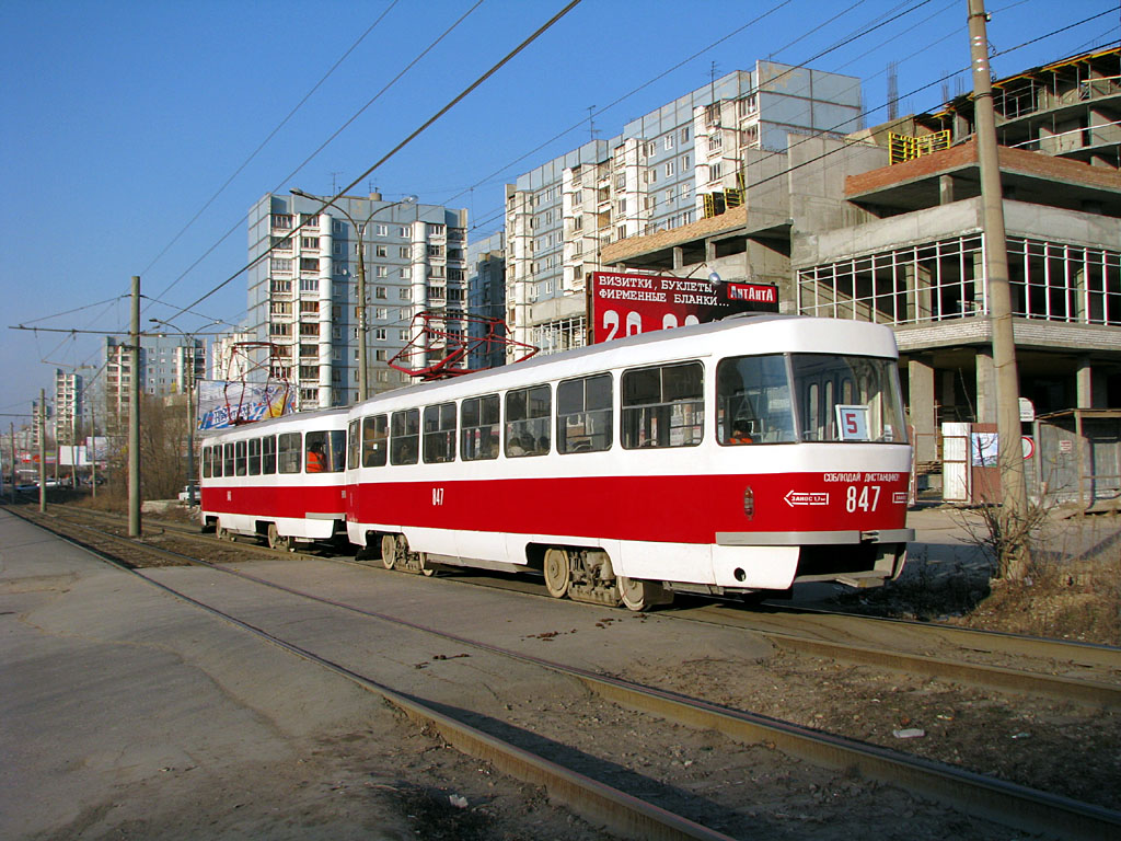 Самара, Tatra T3SU № 847