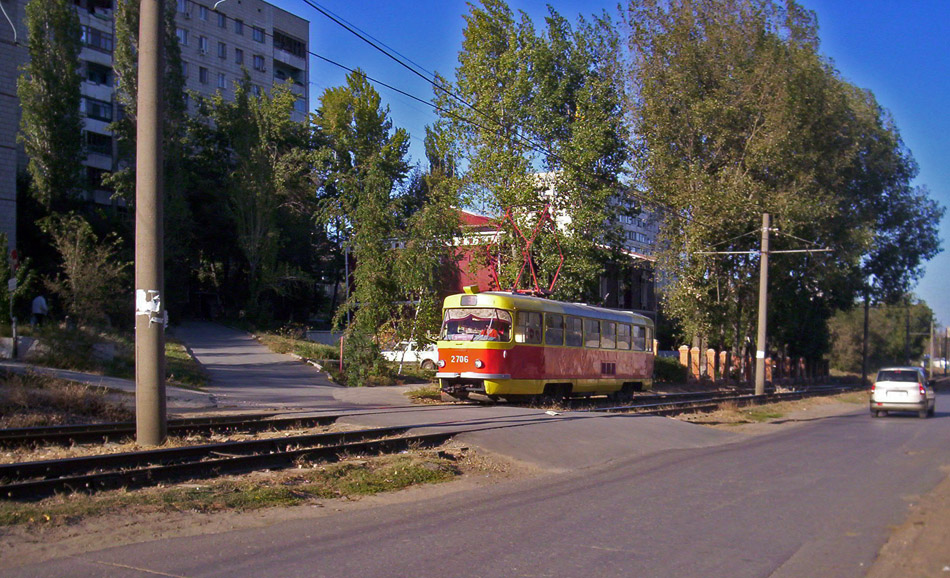 Волгоград, Tatra T3SU № 2706