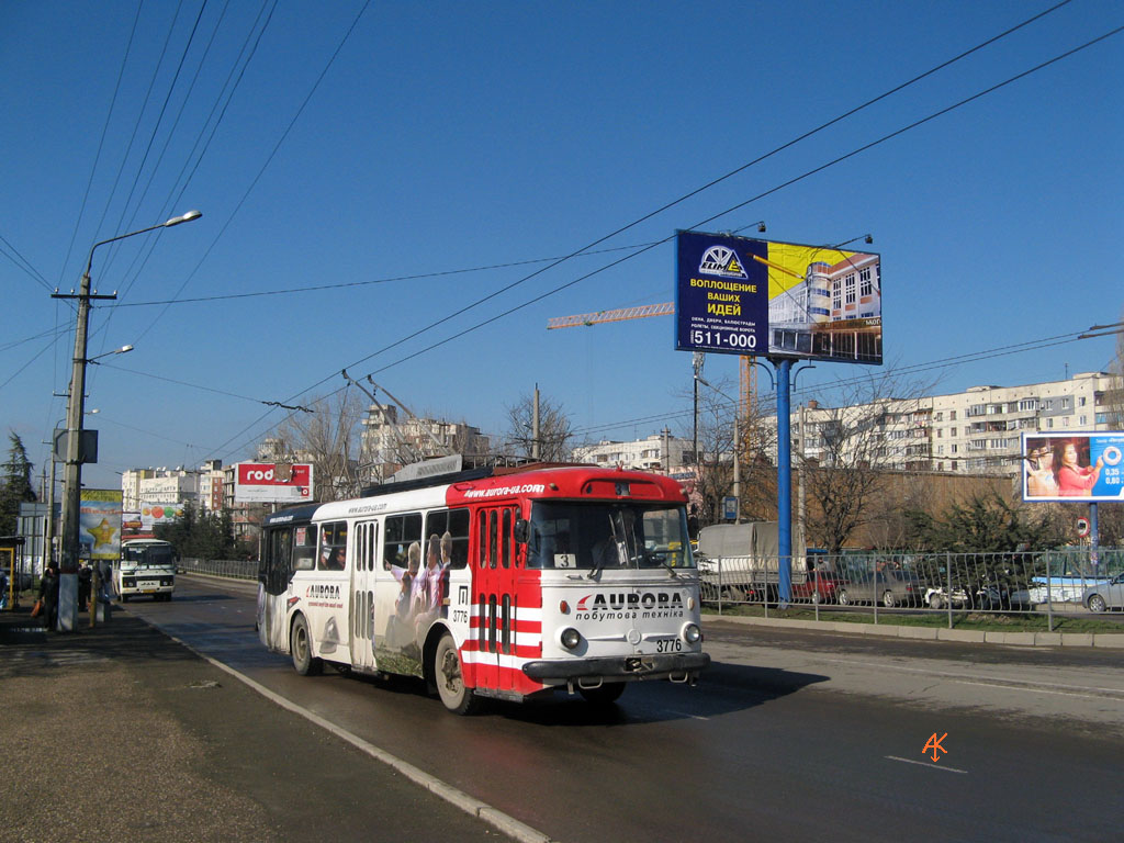 Крымский троллейбус, Škoda 9TrH29 № 3776
