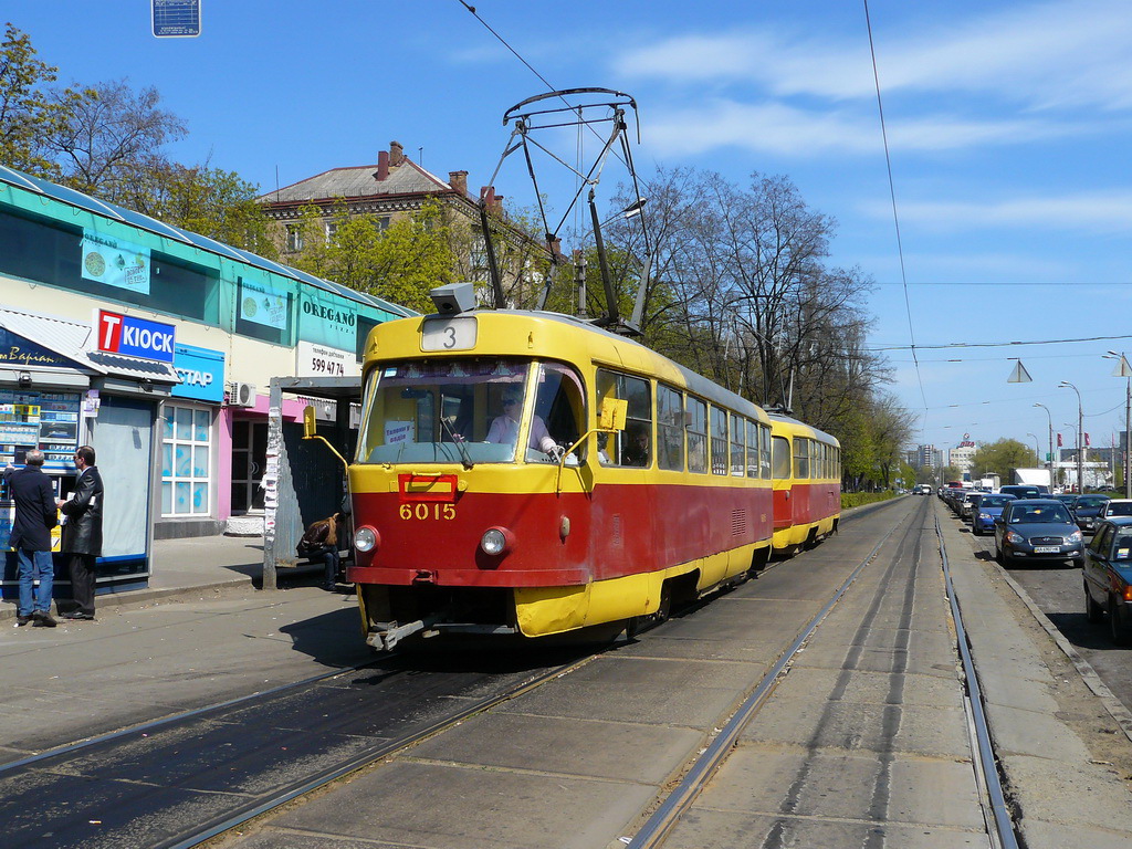Киев, Tatra T3SU № 6015