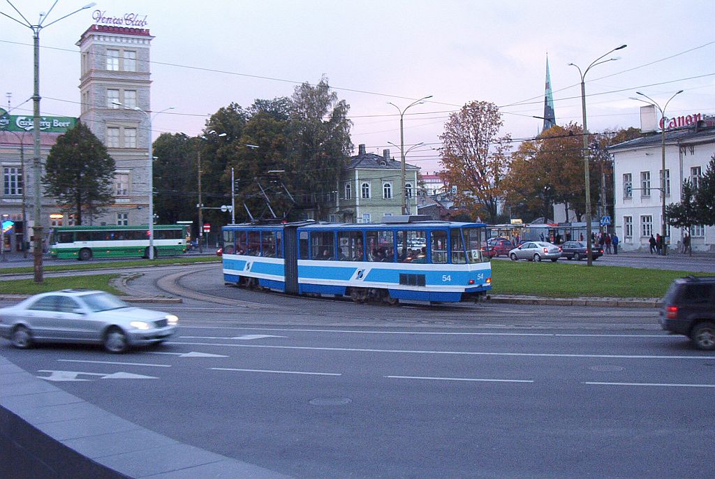 Таллин, Tatra KT4SU № 54