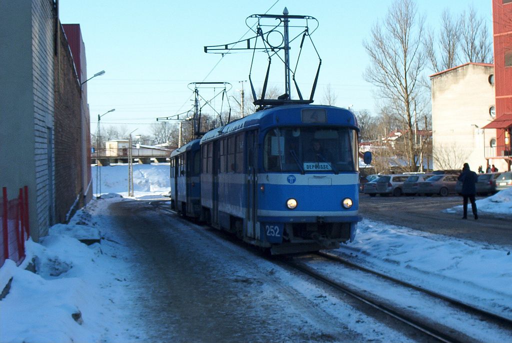 Таллин, Tatra T4SU № 252