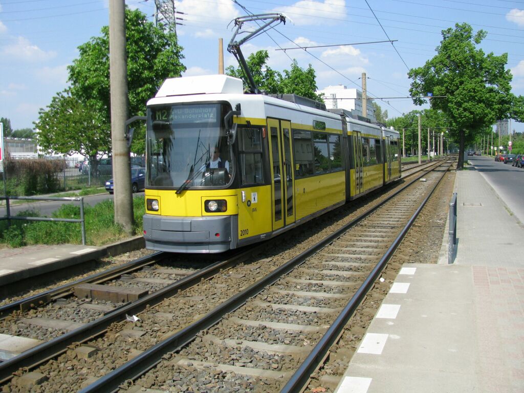 Берлин, Adtranz GT6N-ZR № 2010