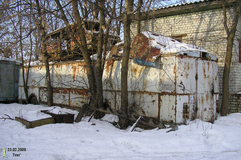 Тверь, ЗиУ-682Б № 58; Тверь — "Последний путь" тверских троллейбусов Тверь, ЗиУ-682Б № 58; Тверь — "Последний путь" тверских троллейбусов