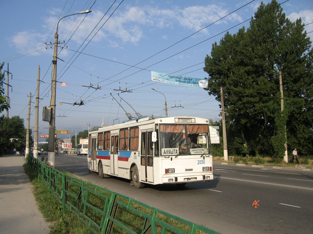 Крымский троллейбус, Škoda 14Tr02/6 № 2050