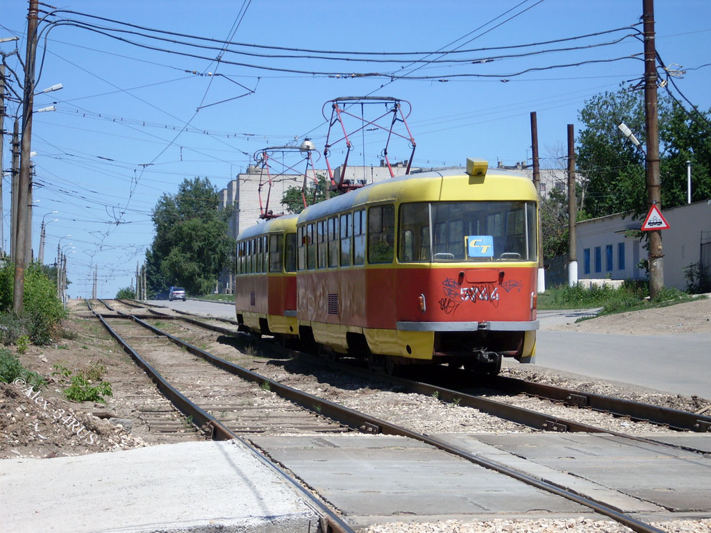 Волгоград, Tatra T3SU № 5743; Волгоград, Tatra T3SU № 5744