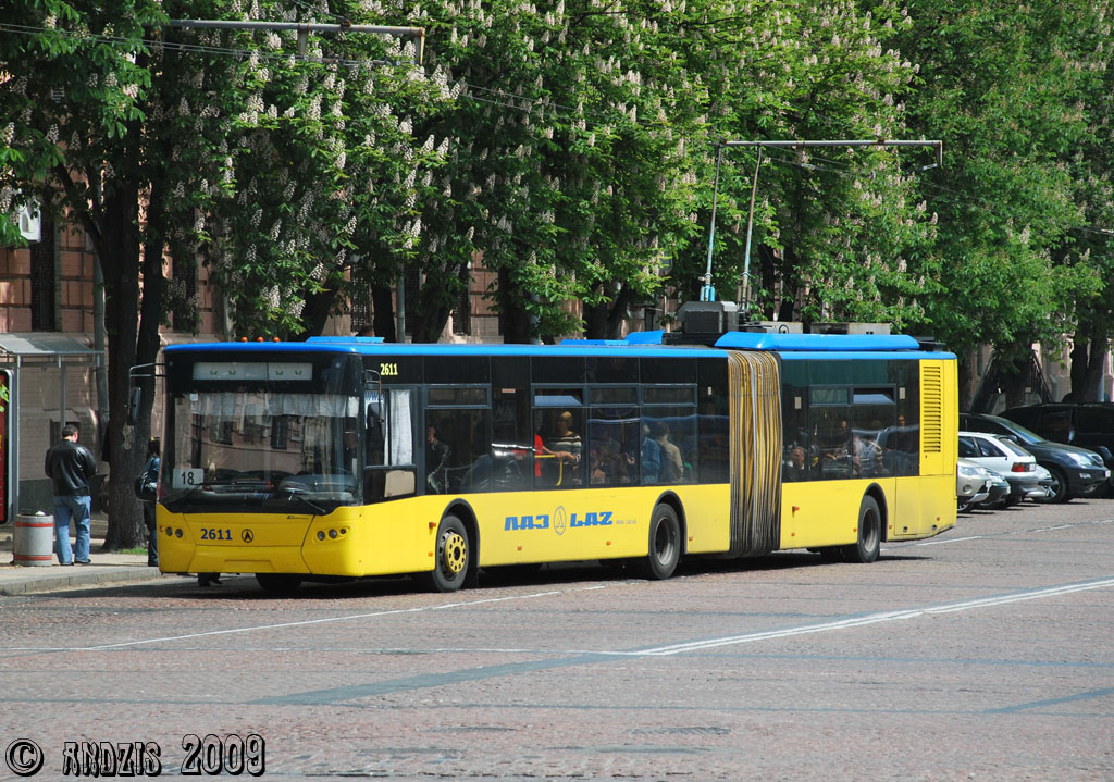 Киев, ЛАЗ E301D1 № 2611