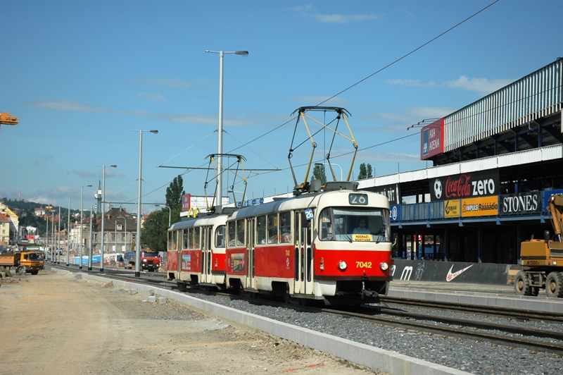 Прага, Tatra T3SUCS № 7042
