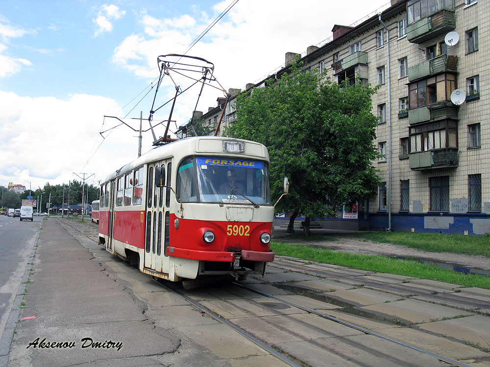 Киев, Tatra T3P № 5902