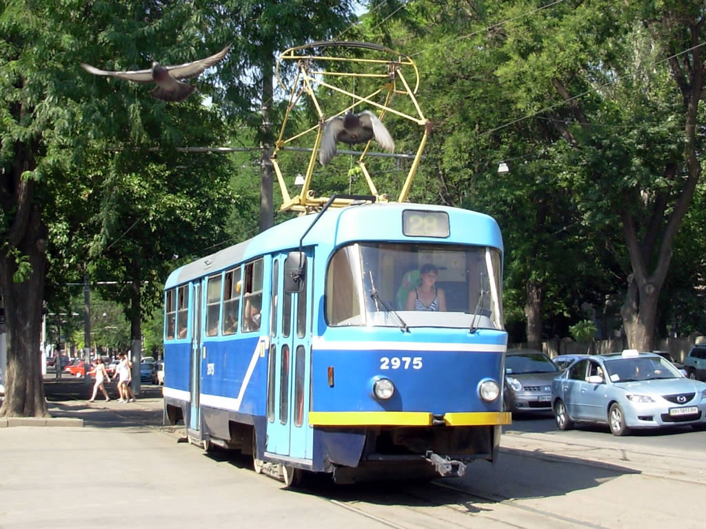 Одесса, Tatra T3R.P № 2975