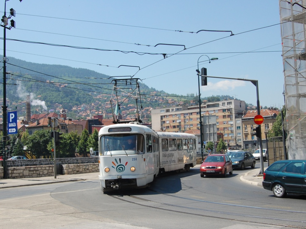 Сараево, Tatra K2YU № 258