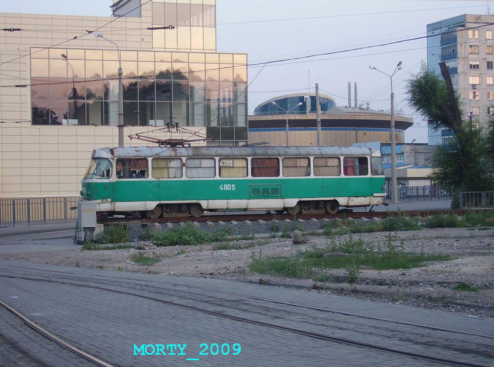 Донецк, Tatra T3SU (двухдверная) № 4805