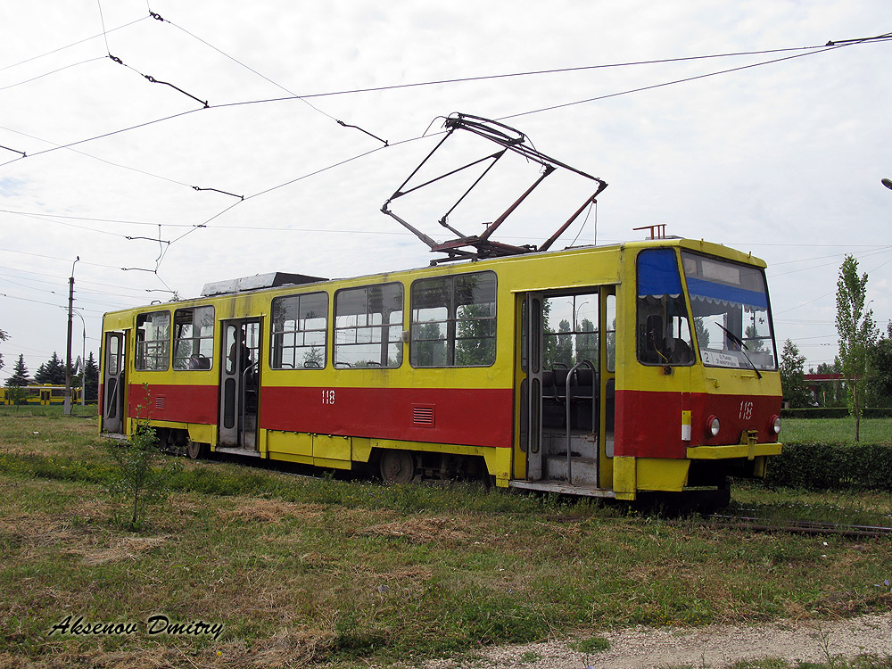 Липецк, Tatra T6B5SU № 118