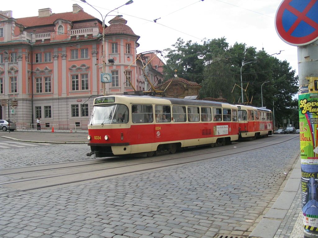 Прага, Tatra T3R.P № 8334