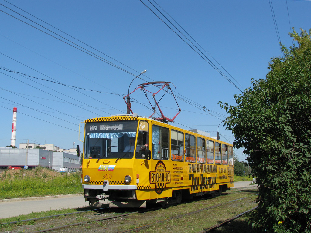 Екатеринбург, Tatra T6B5SU № 360