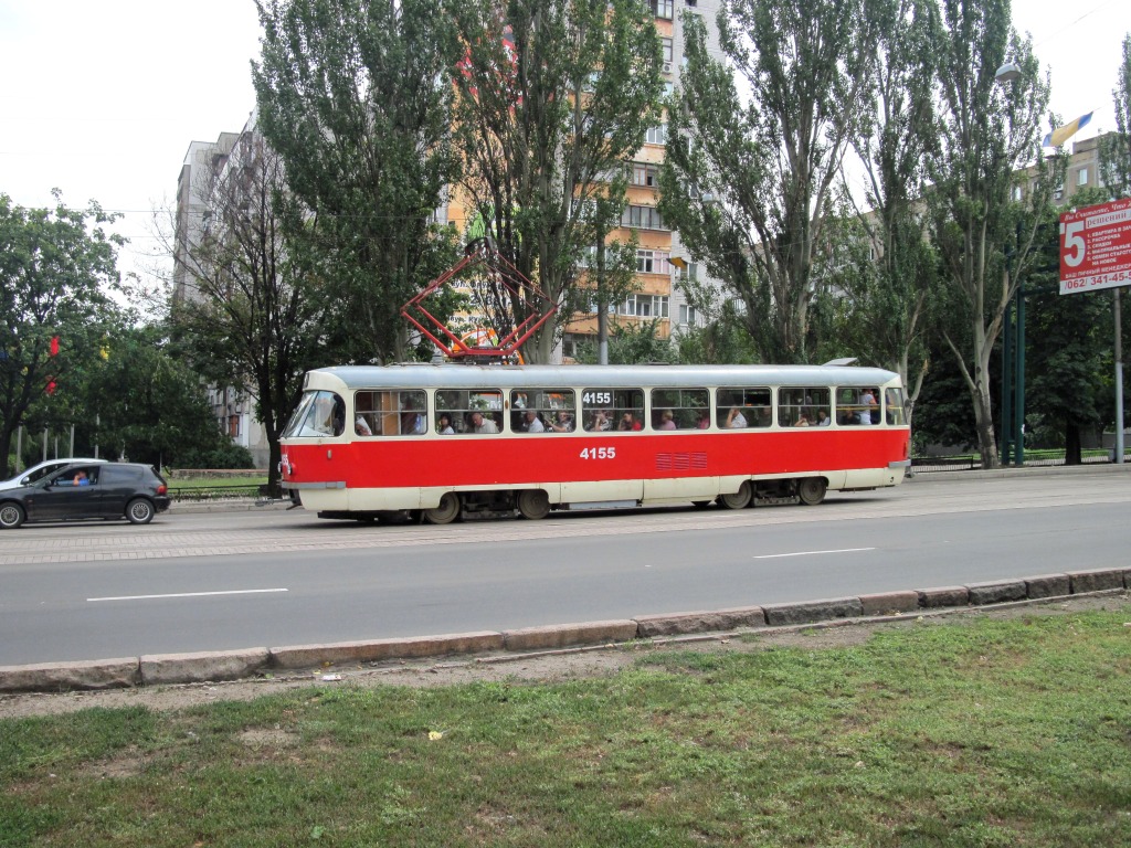 Донецк, Tatra T3R.P № 4155