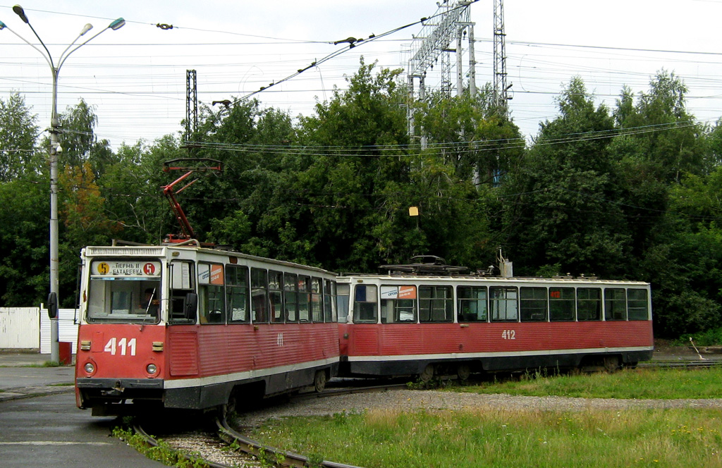 Пермь, 71-605А № 411