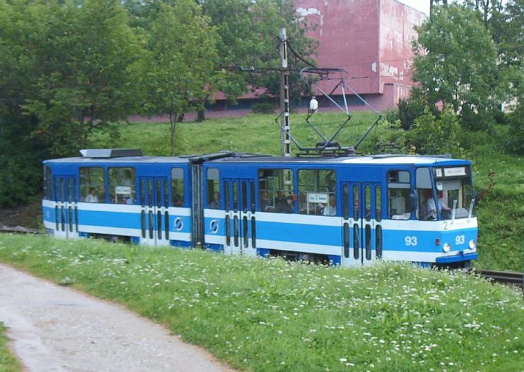 Таллин, Tatra KT4SU № 93