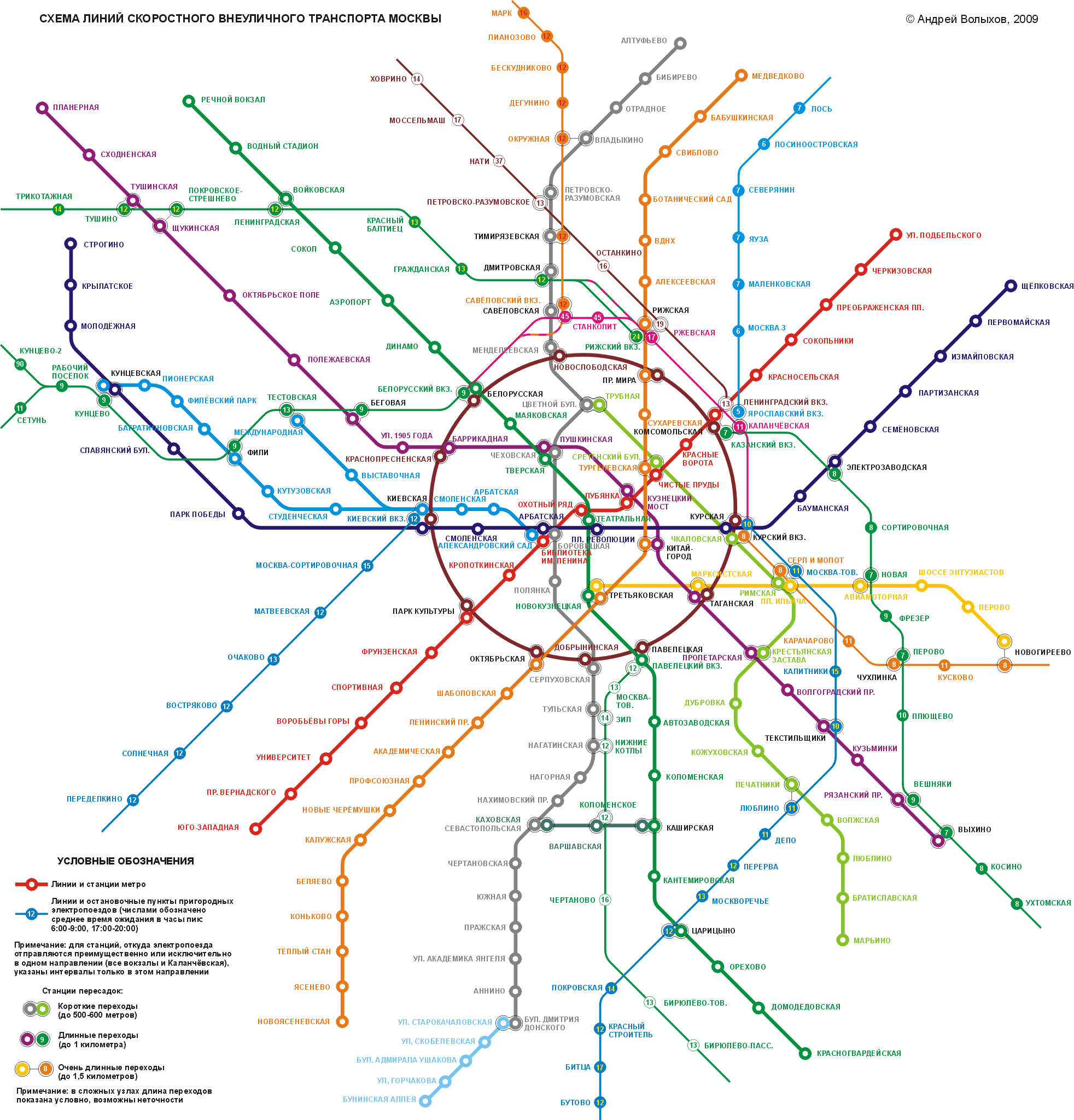 Москва — Метрополитен — Схемы