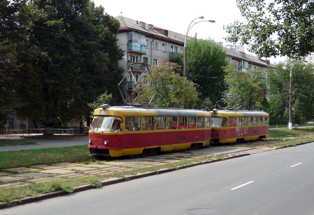 Киев, Tatra T3SU № 5748