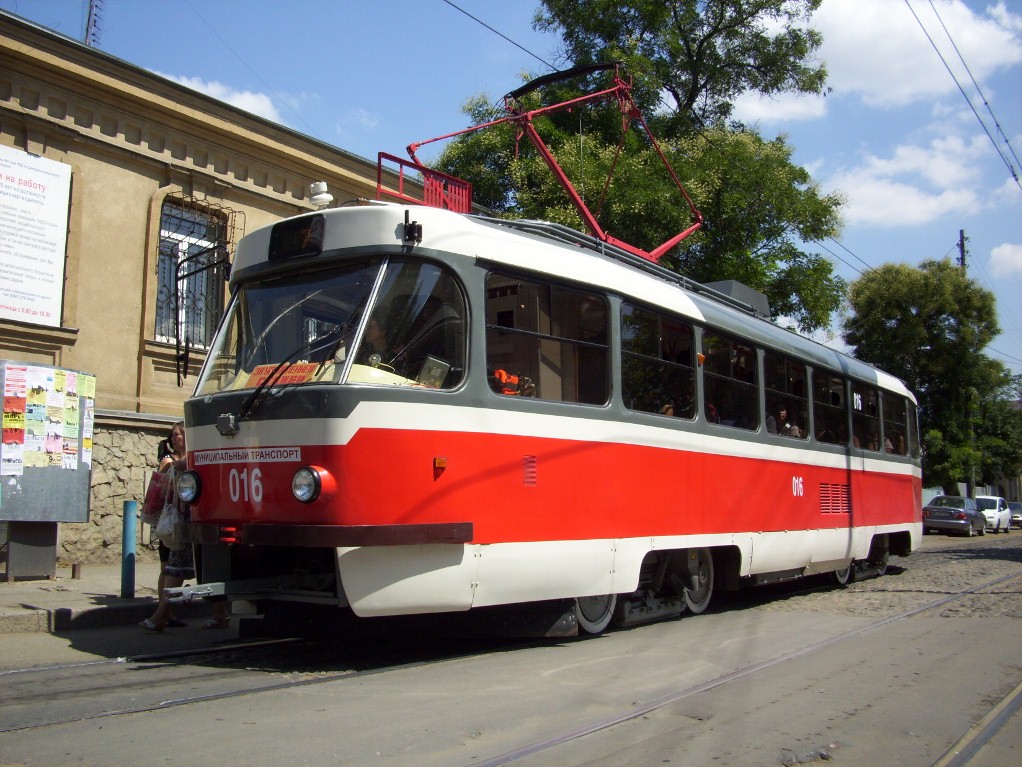 Краснодар, Tatra T3SU КВР ТРЗ № 016