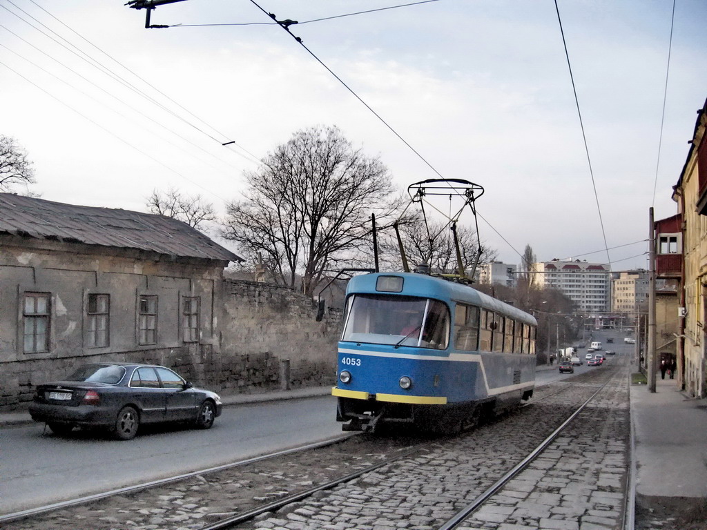 Одесса, Tatra T3R.P № 4053; Одесса — Трамвайные линии: Центр → Слободка